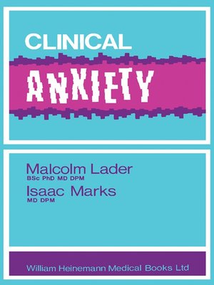 cover image of Clinical Anxiety